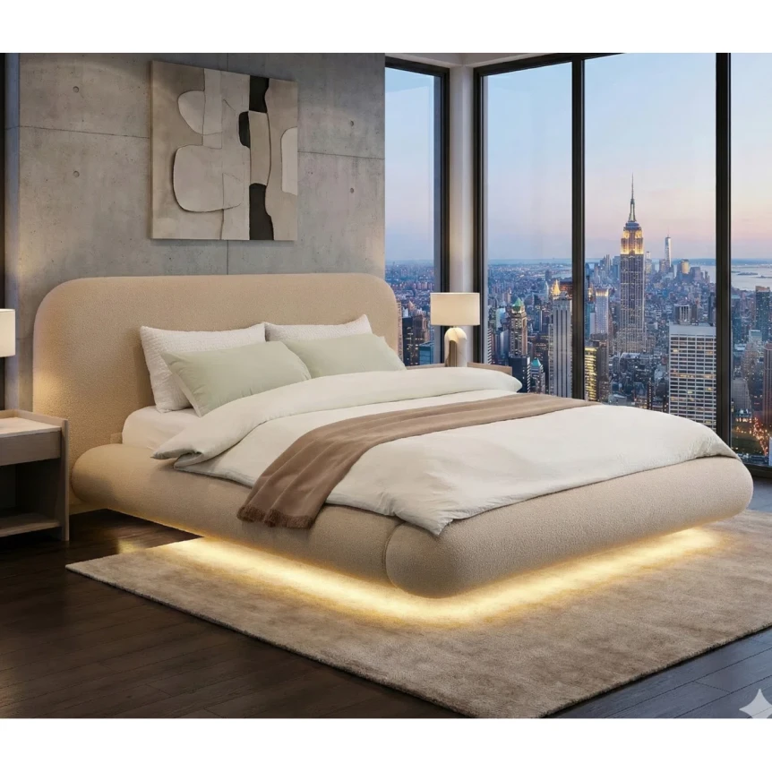 CloudBedWithLEDUnder Lighting 830286784 830286814 1