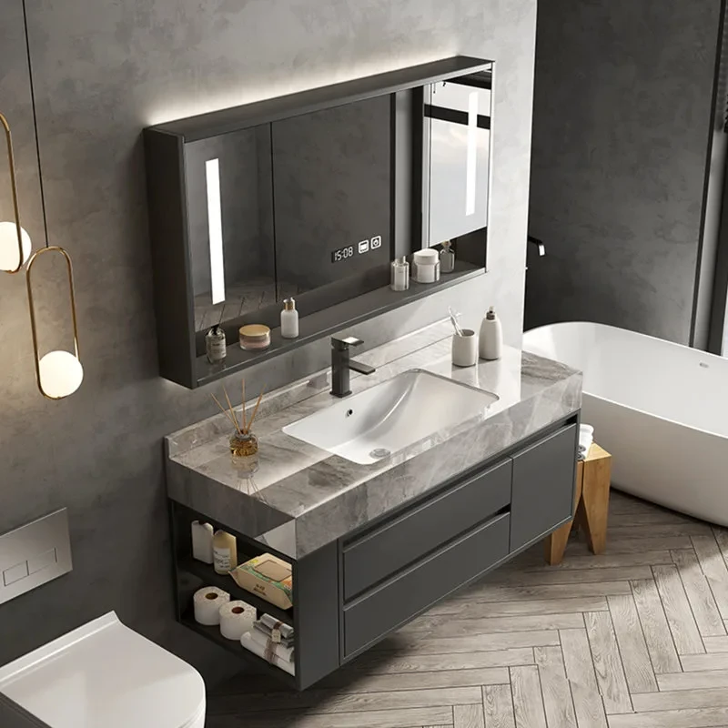 Nordic style simple fashion bathroom cabinet