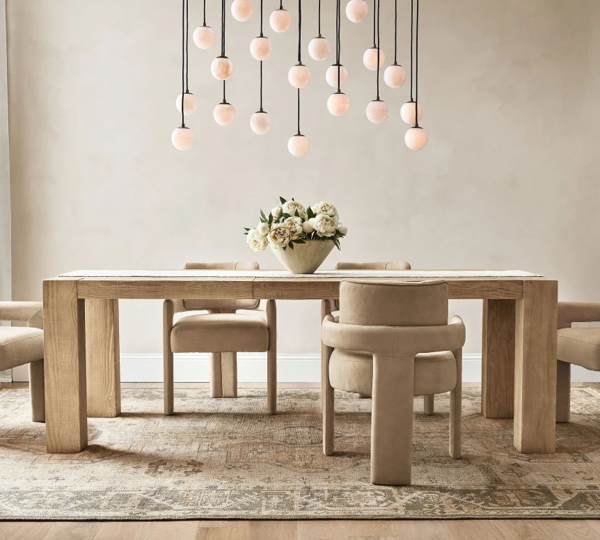 Modern farmhouse fully leather armchair xl