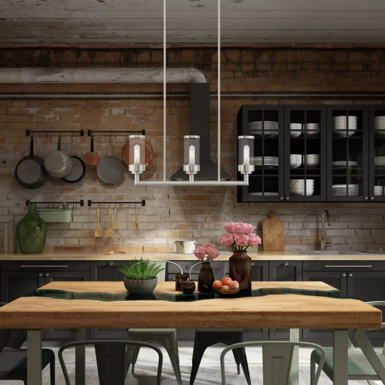 Binghamton 3 Light Brushed Nickel Pendant