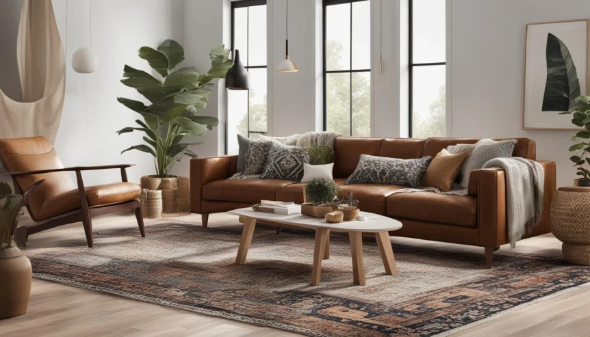 Contrasting Boho and Scandinavian Aesthetics