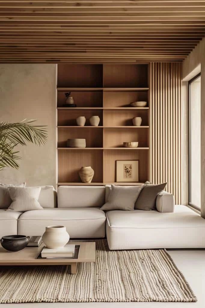 Japandi living room ideas 2