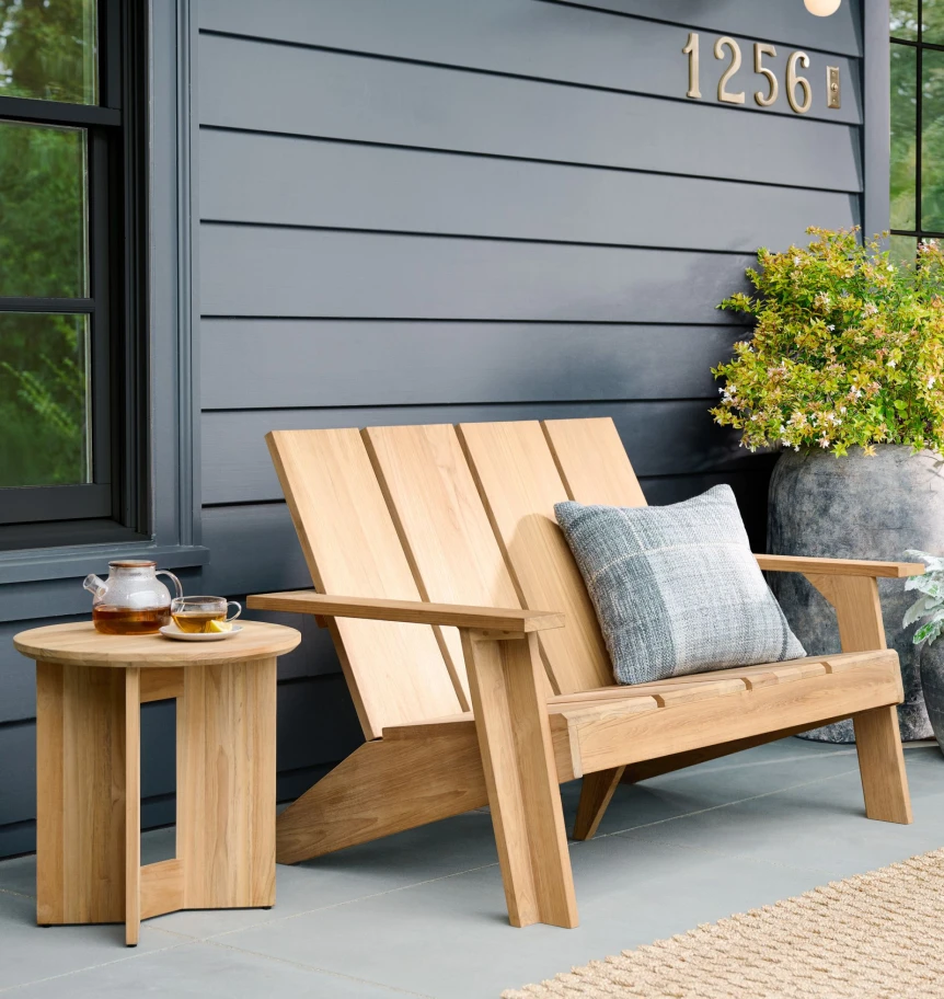 Vaughn teak outdoor lounge collection xl